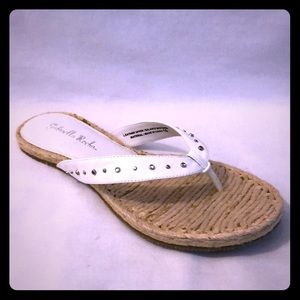 Gabriella Rocha Sandals White Size 10 NEW IN BOX